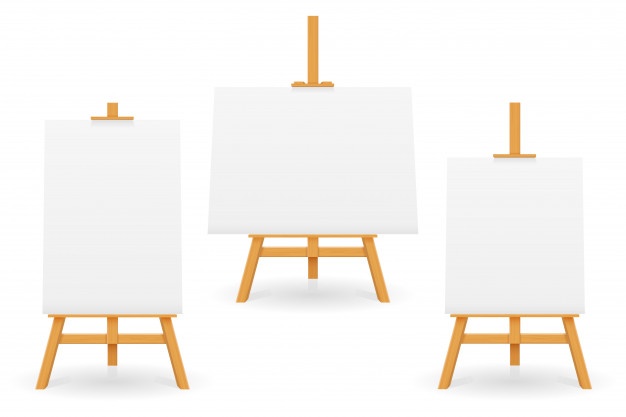626x417 Easel Vectors, Photos And Free Download