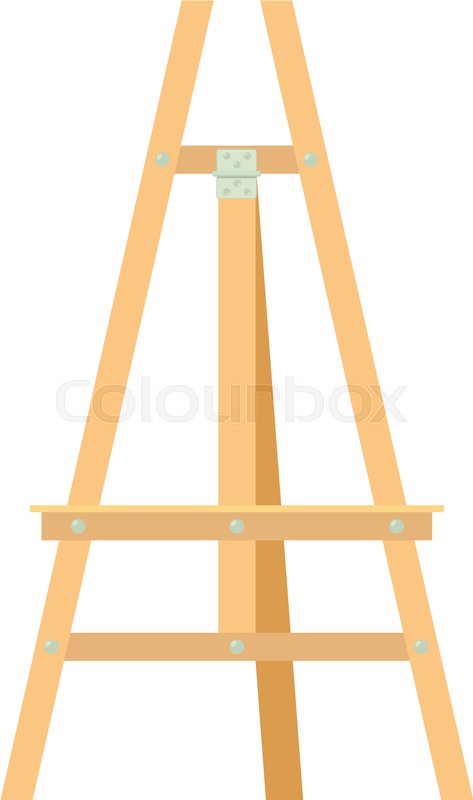 Easel Icon Cartoon Illustration Of Stock Vector Colourbox 473x800 Easel Icon Cartoon Illustration Of Stock Vector Colourbox