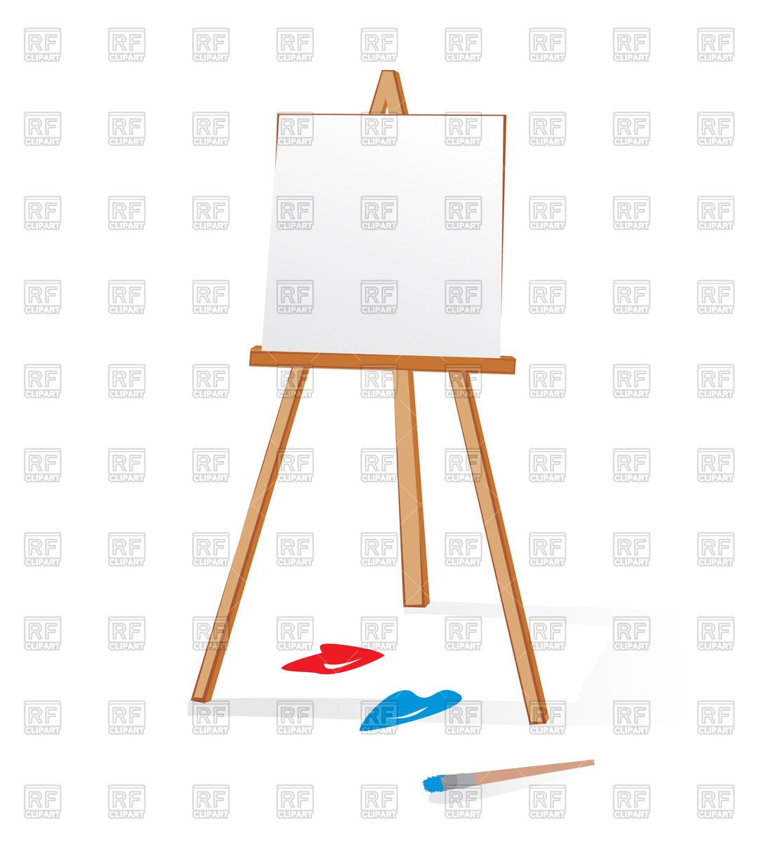 White Sheet Of Paper And Brush With Paint 1108x1200 White Sheet Of Paper And Brush With Paint