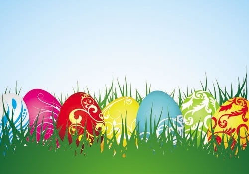 500x350 Easter Background Vector Free Free Vector Download