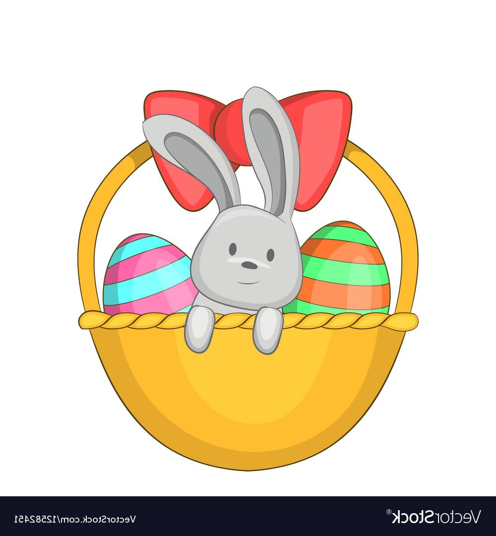 Best Easter Bunny With Basket Vector Pictures Free Vector Art 1000x1080 Best Easter Bunny With Basket Vector Pictures Free Vector Art