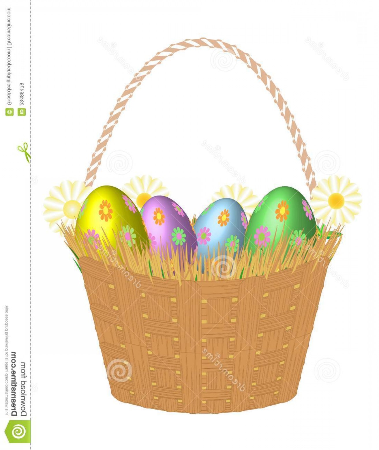 Vector Easter Egg Basket Createmepink 1314x1560 Vector Easter Egg Basket Createmepink