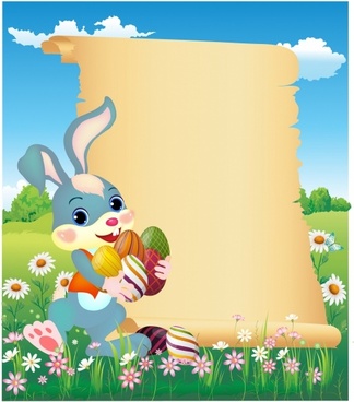 Easter Bunny Vector Free Vector Download 324x368 Easter Bunny Vector Free Vector Download