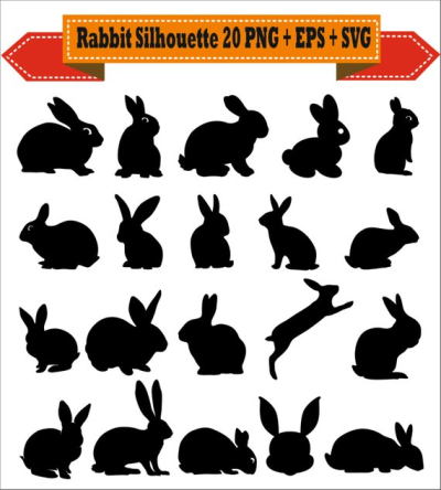 Rabbit Hole Run Easter Bunny Cony Animal Silhouette Vector Png 400x444 Rabbit Hole Run Easter Bunny Cony Animal Silhouette Vector Png