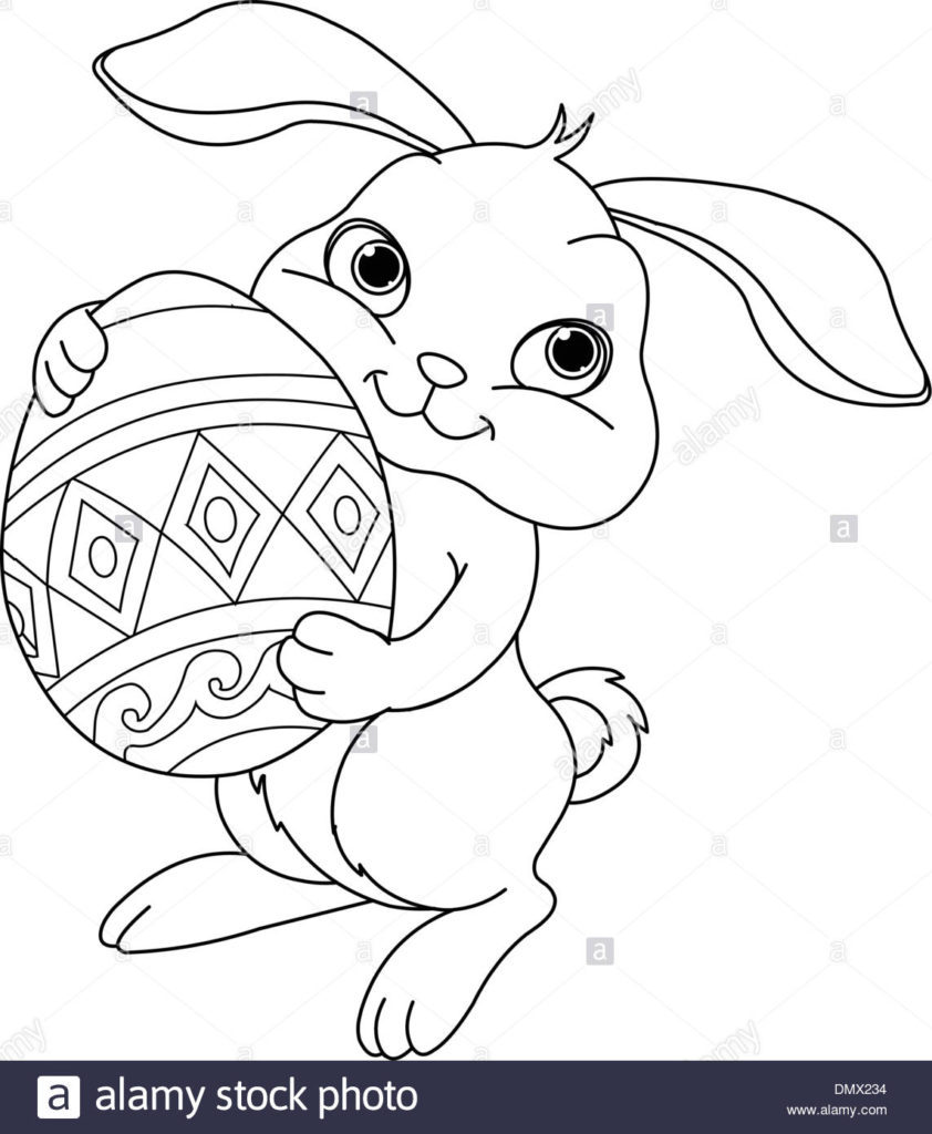 842x1024 Coloring Easter Bunny Coloring