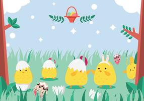 Easter Chick Free Vector Art 286x200 Easter Chick Free Vector Art