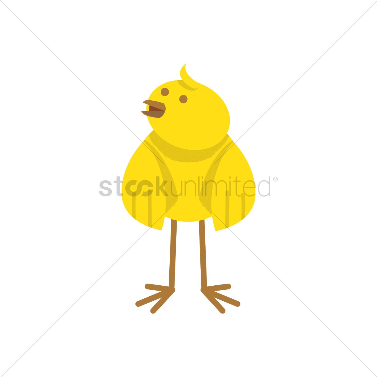 Easter Chick Vector Image 1300x1300 Easter Chick Vector Image