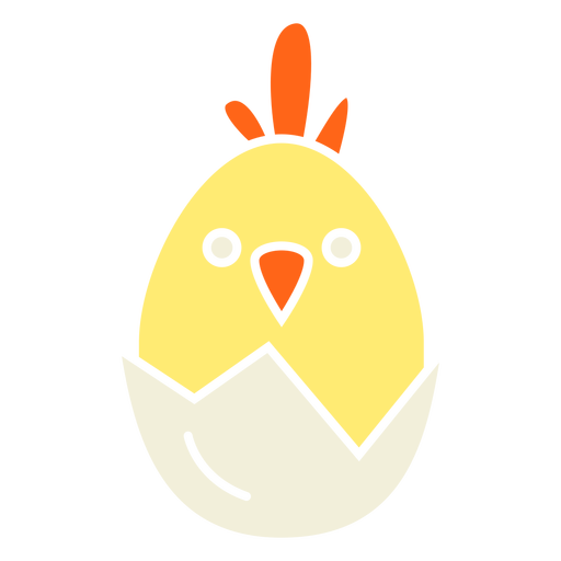 Easter Hatched Yellow Chick Vector 512x512 Easter Hatched Yellow Chick Vector