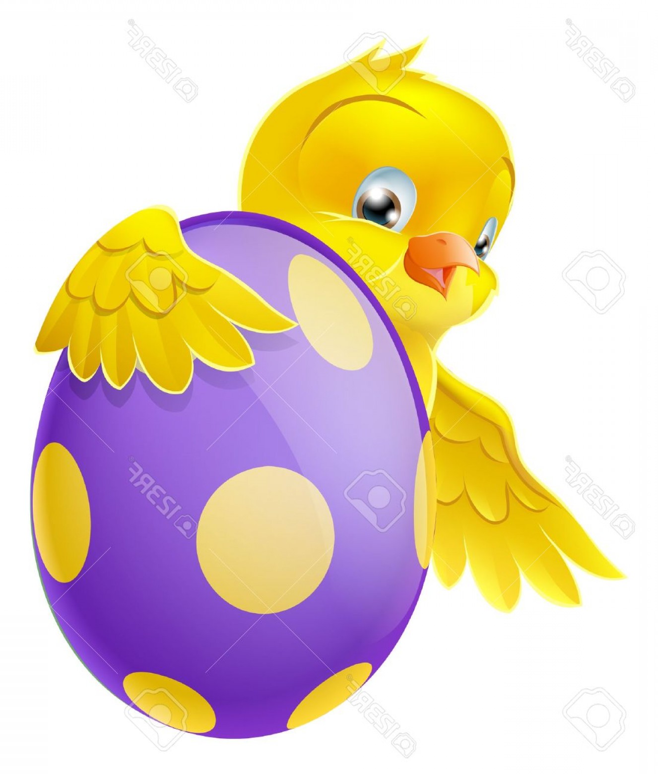 Photocute Easter Chick Cartoon Character Holding Onto And Peeking 1326x1560 Photocute Easter Chick Cartoon Character Holding Onto And Peeking