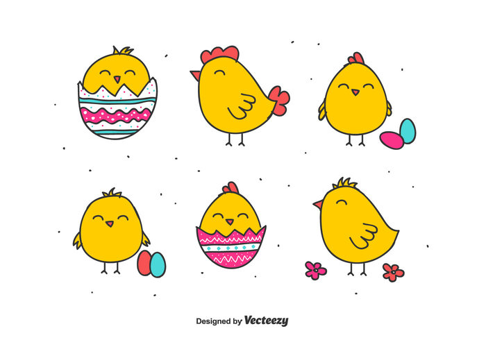 Doodle Easter Chick Vector Archives My Graphic Hunt 700x490 Doodle Easter Chick Vector Archives My Graphic Hunt