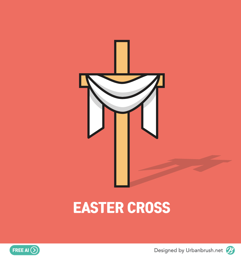 Easter Cross Free Vector Download 938x996 Easter Cross Free Vector Download