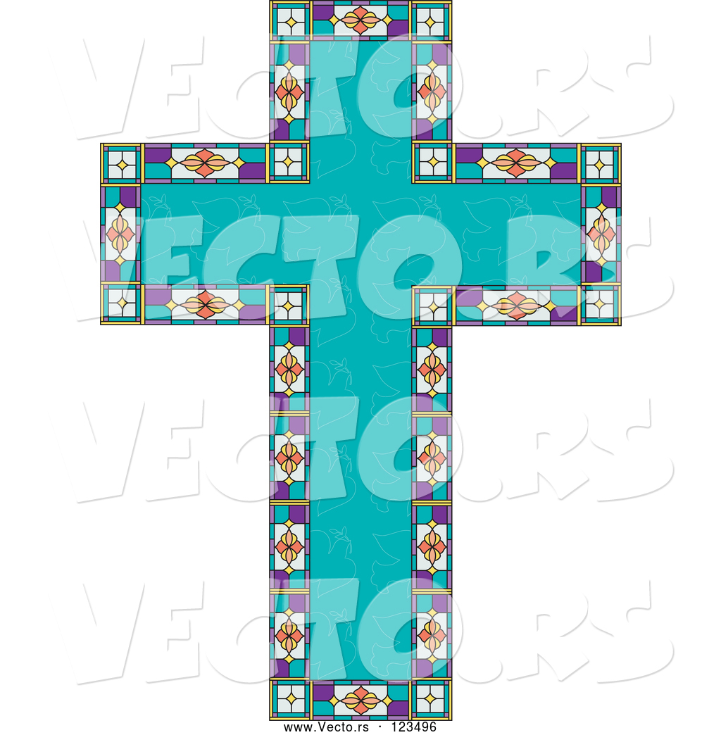Vector Of Turquoise Peace Dove Patterned Easter Cross Bordered 1024x1044 Vector Of Turquoise Peace Dove Patterned Easter Cross Bordered