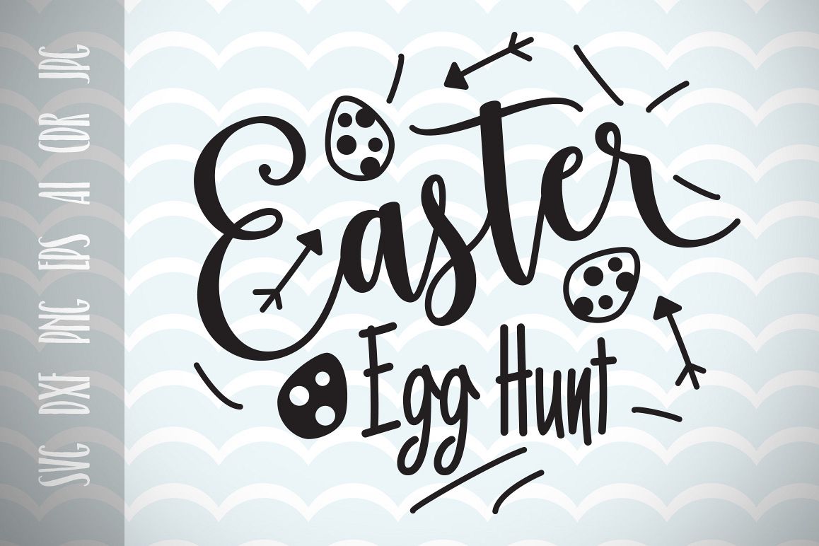 1158x772 Easter Egg Hunt Vector File, Happy Easter, Trendy
