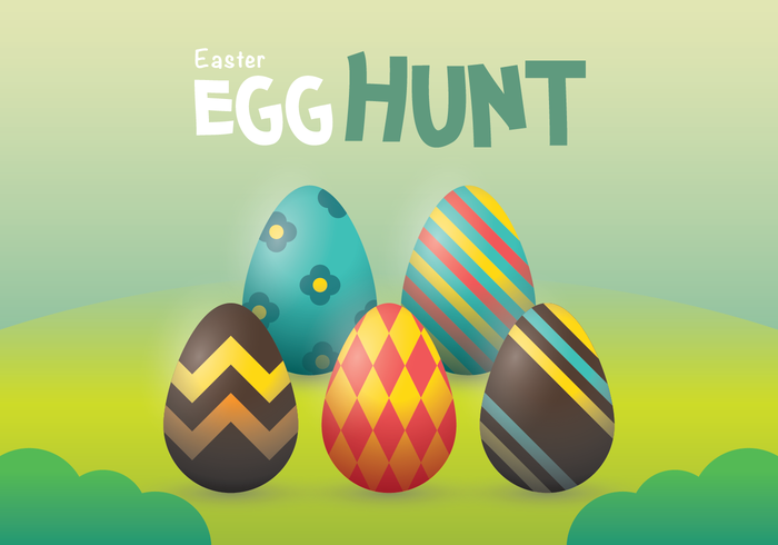700x490 Easter Egg Hunt Vector Wallpaper