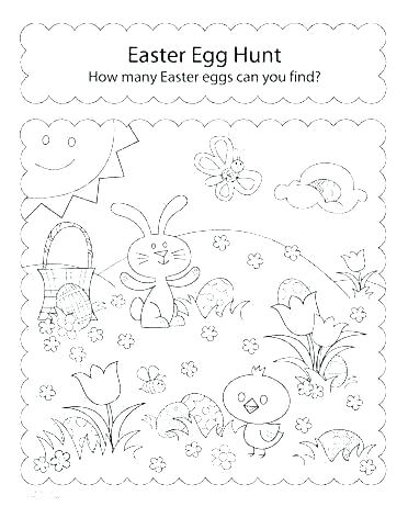 372x482 Easter Eggs Templates