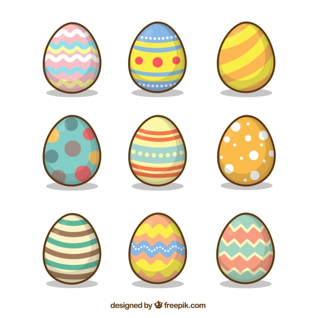 626x626 Easter Eggs Collection Vectors, Photos And Free Download