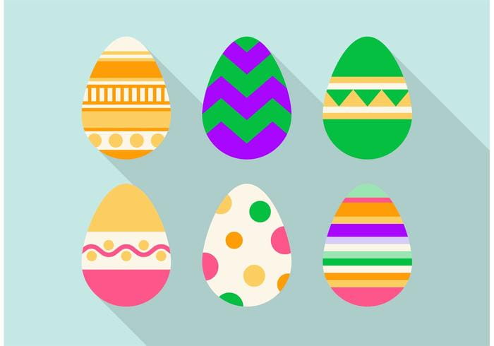 700x490 Easter Egg Vector Design Set Free Graphics Uihere