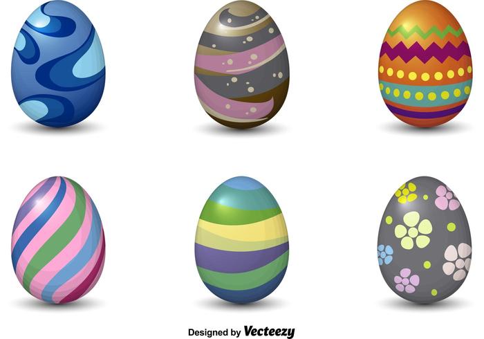 700x490 Easter Egg Vectors