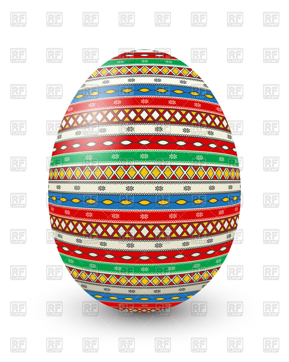 960x1200 Decorative Pattern Easter Egg Vector Image Of Holiday Lirch