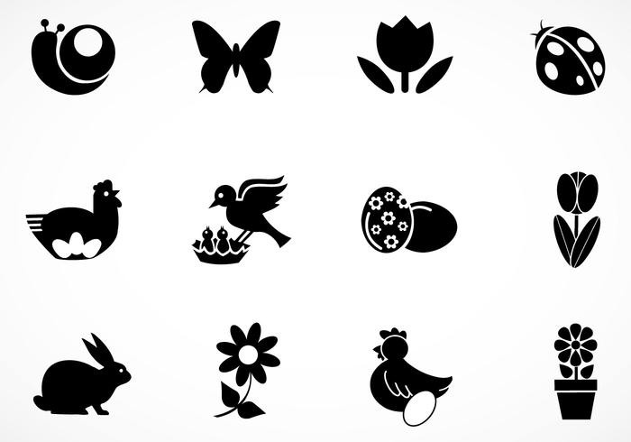 Easter Brush Icons Pack 700x490 Easter Brush Icons Pack