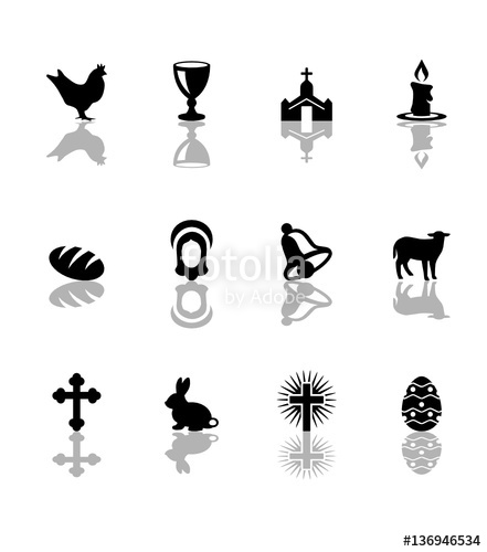 Easter Icons Stock Image And Royalty Free Vector On Fotolia 441x500 Easter Icons Stock Image And Royalty Free Vector On Fotolia