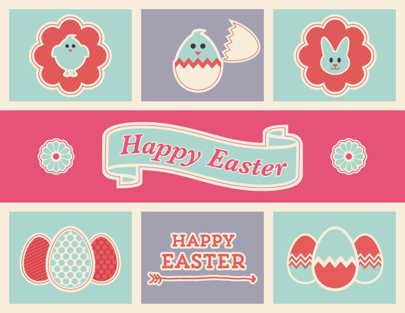 Easter Icons And Design Elements In Vector And Raster 792x612 Easter Icons And Design Elements In Vector And Raster