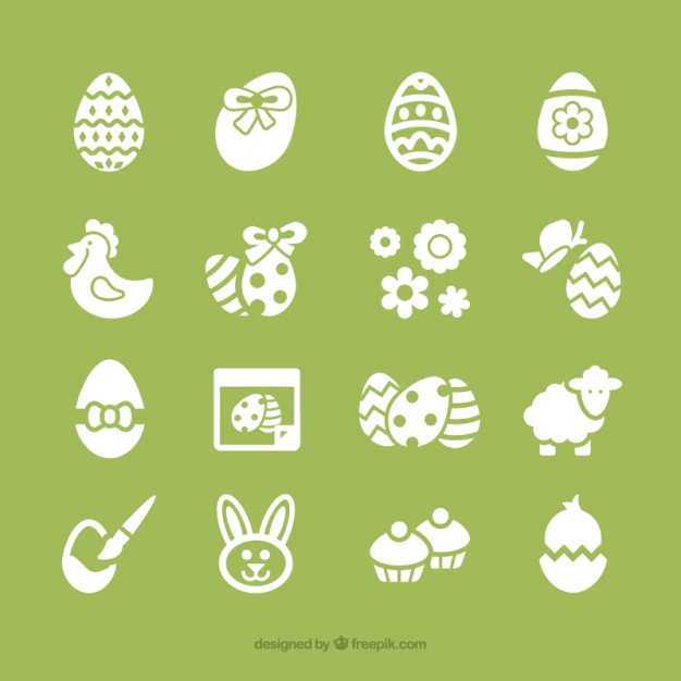 Easter Icons Collection Vector Free Download 626x626 Easter Icons Collection Vector Free Download