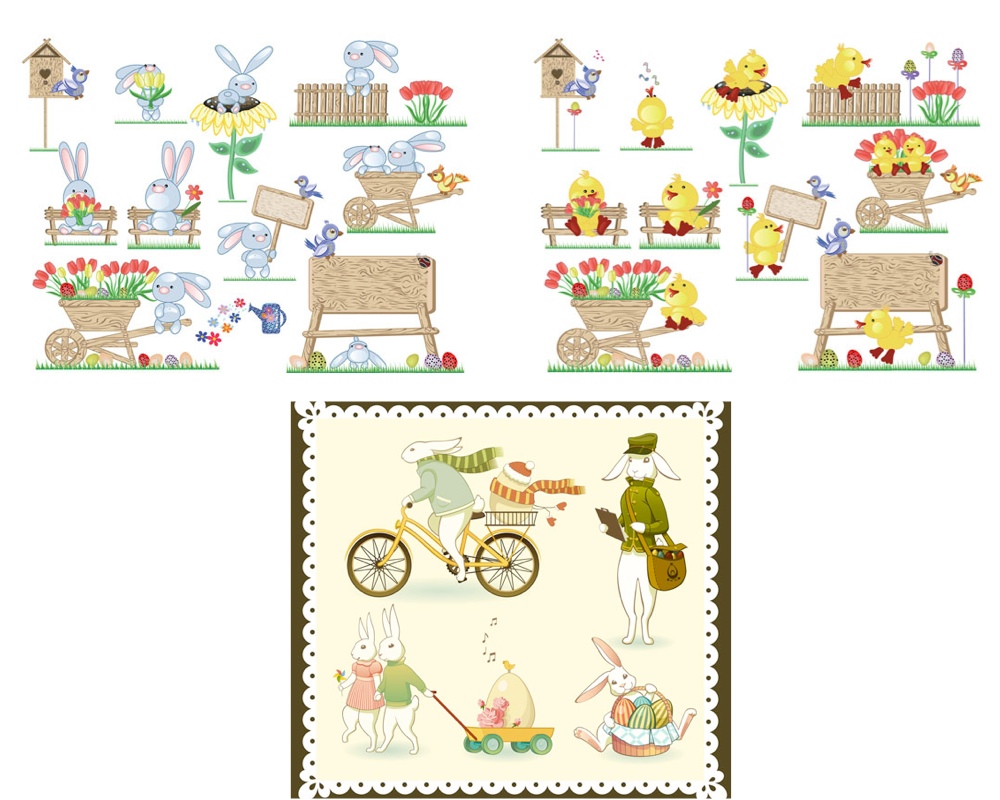 Easter Icons Vector Vector Graphics Blog 1000x800 Easter Icons Vector Vector Graphics Blog