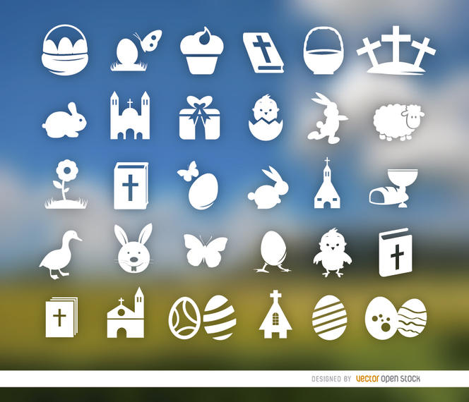 Holy Week And Easter Icons 664x570 Holy Week And Easter Icons