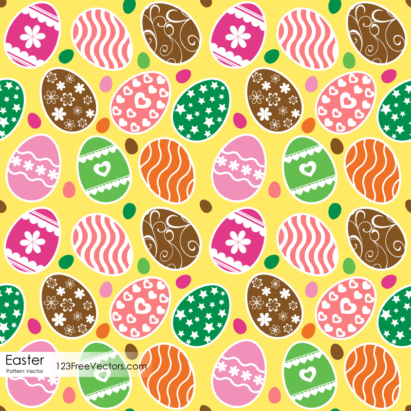 Easter Pattern Vector