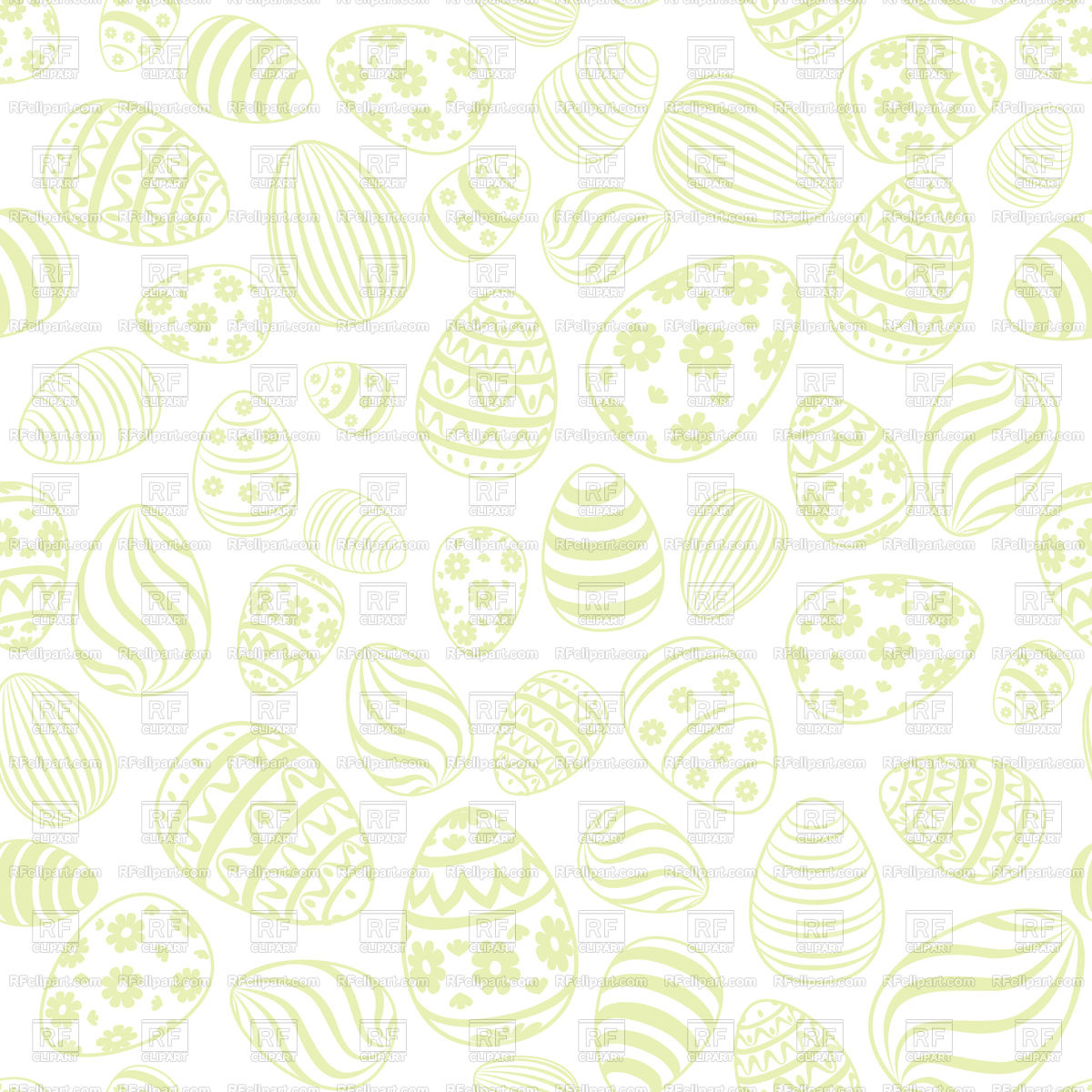 1200x1200 Easter Egg Seamless Pattern Vector Image Of Backgrounds, Textures