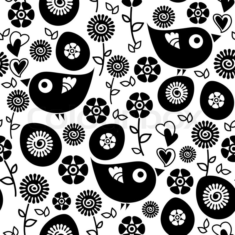 800x800 Easter Seamless Pattern Stock Vector Colourbox