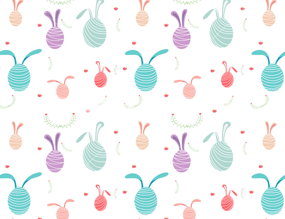 1000x769 Happy Easter Pattern Background, Cute Easter Pattern For Kids