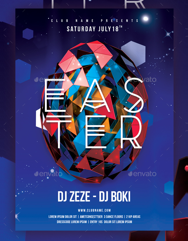 Easter Poster Templates 600x767 Easter Poster Templates