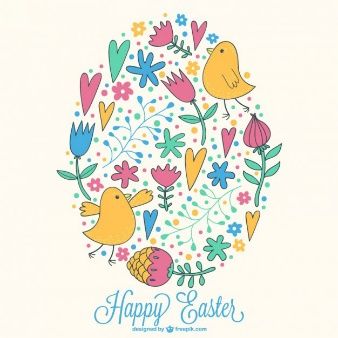 338x338 Easter Vector Drawing Illustrations Easter Illustration
