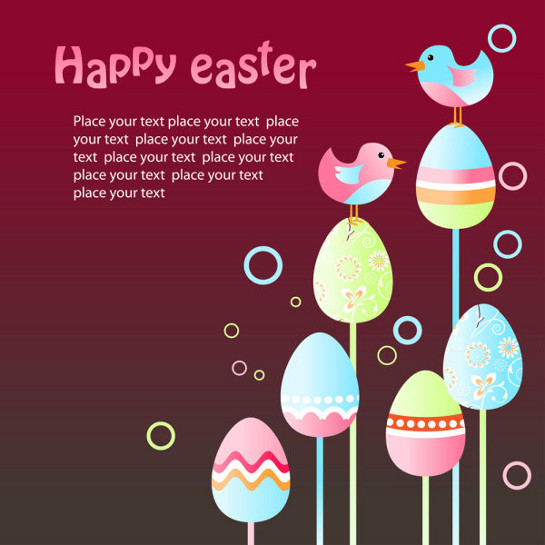 545x545 Happy Easter Vector Art