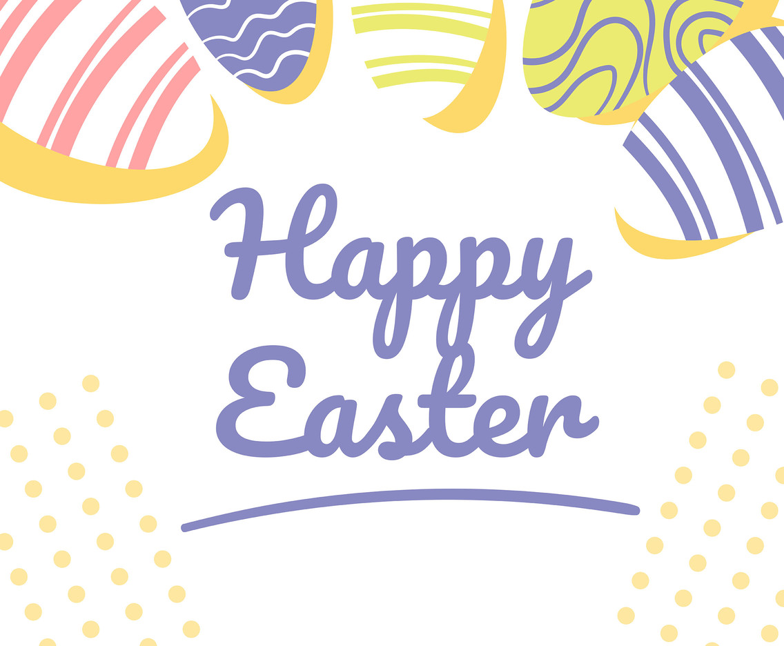 1136x936 Happy Easter Vector Art Graphics