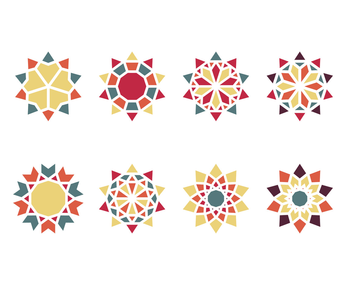 1136x936 Middle East Star Vector Art Graphics