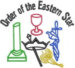 250x228 Order Of The Eastern Star Designs For Embroidery Machines