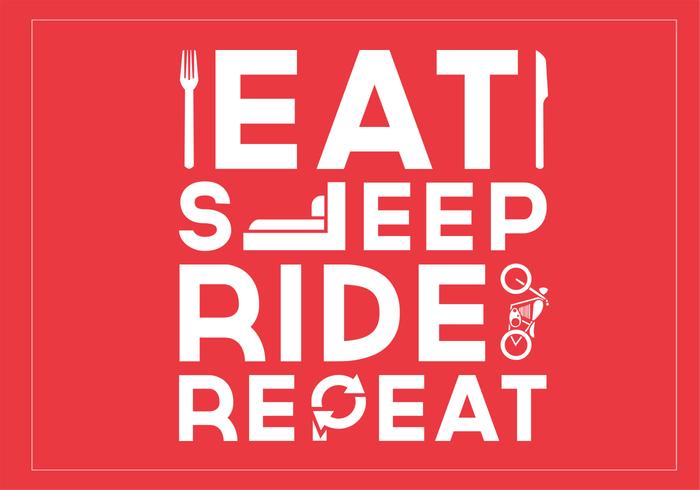700x490 Eat Sleep Ride Repeat Vector Background