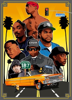 250x350 Snoop Dogg Dr Dre Ice Cube Tupac Shakur Eazy E Hiphop Vector