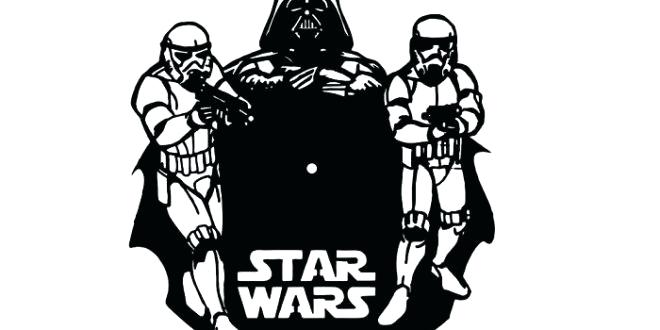 660x330 Star Wars Clock Star Wars Clock Vector And Star Wars Wall Clock