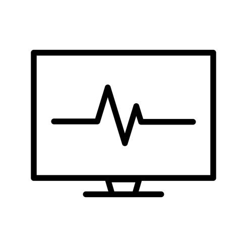 Vector Ecg Icon 490x490 Vector Ecg Icon