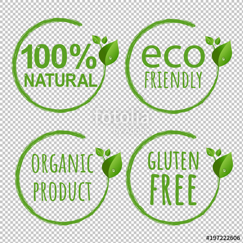 500x500 Eco Logo Symbol Transparent Background Stock Image And Royalty