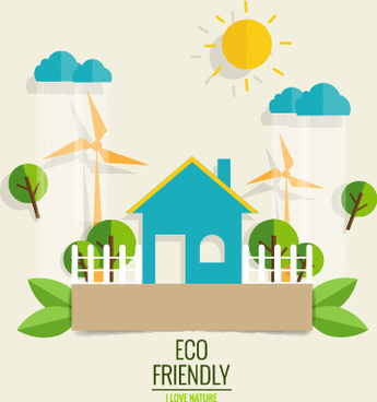 345x368 Eco Friendly Logo Free Vector Download