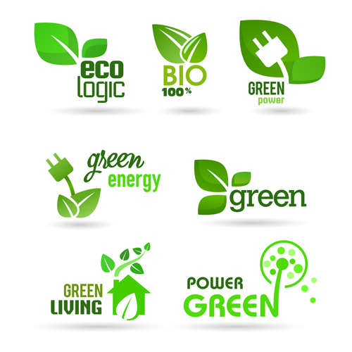 500x500 Eco And Bio Creative Logos Vector Free Download