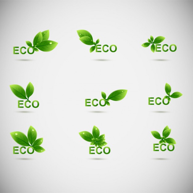 626x626 Leaves Eco Logos Vector Free Download