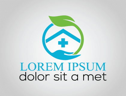 420x320 Medical Eco Logo Icon Design Template With Cross And Plus Logo