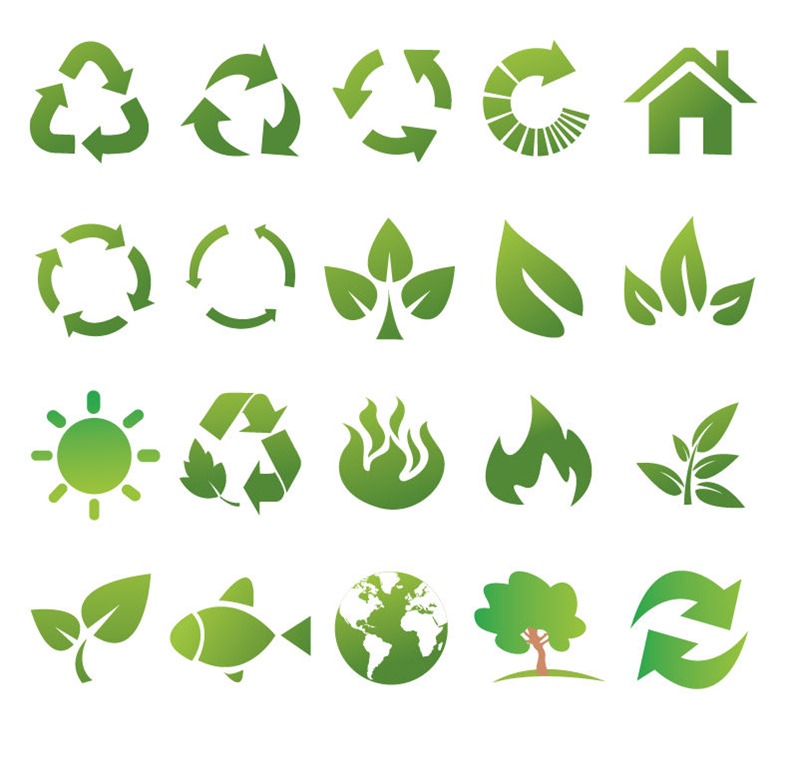 792x768 Eco And Bio Vector Set Free Vector Graphics All Free Web