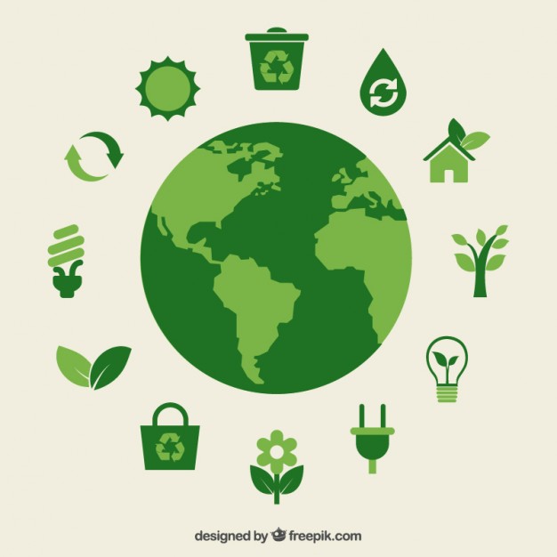 626x626 Eco Earth And Green Icons Vector Premium Download